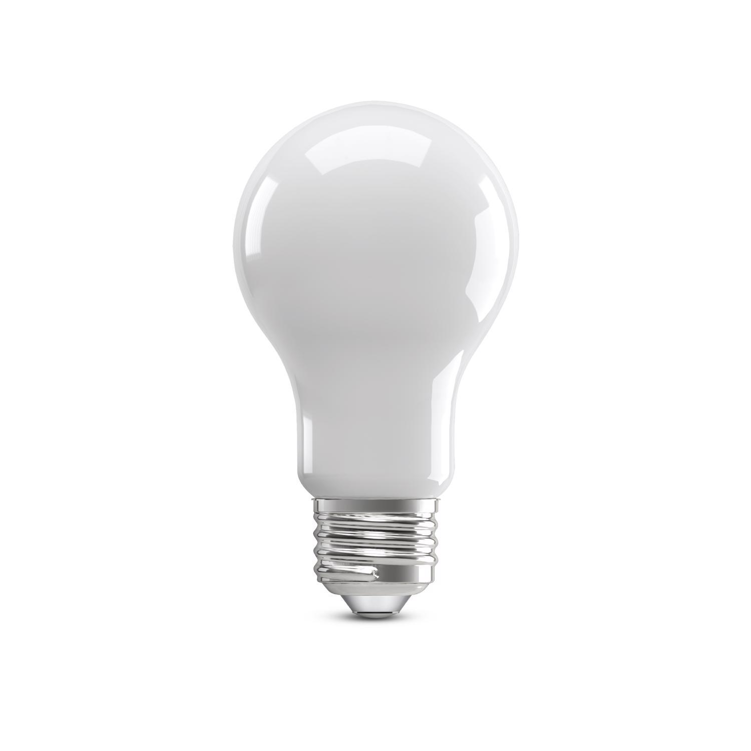 Feit Enhance A19 E26 (Medium) LED Bulb Daylight 60 Watt Equivalence 4 pk