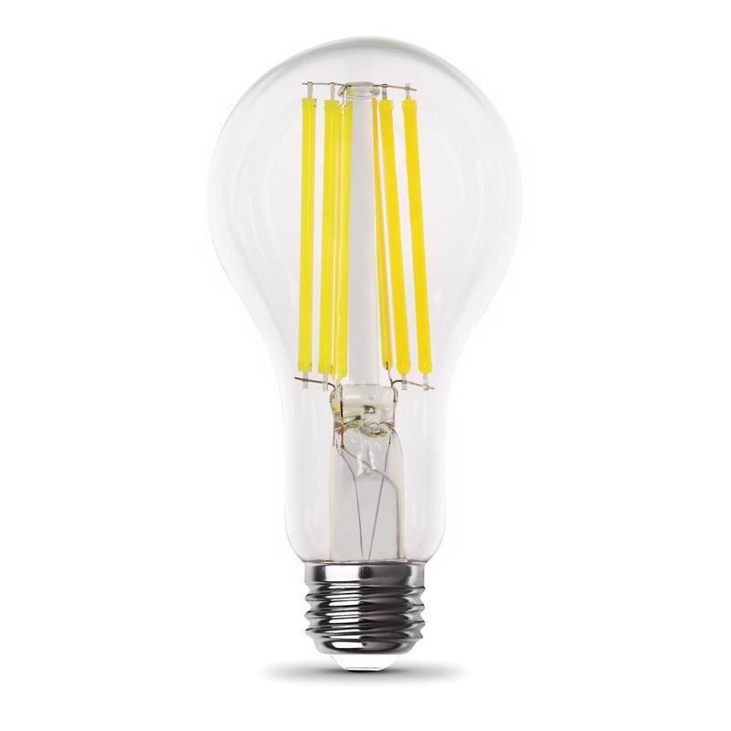 Feit A21 E26 (Medium) Filament LED Bulb Bright White 150 Watt Equivalence 1 pk