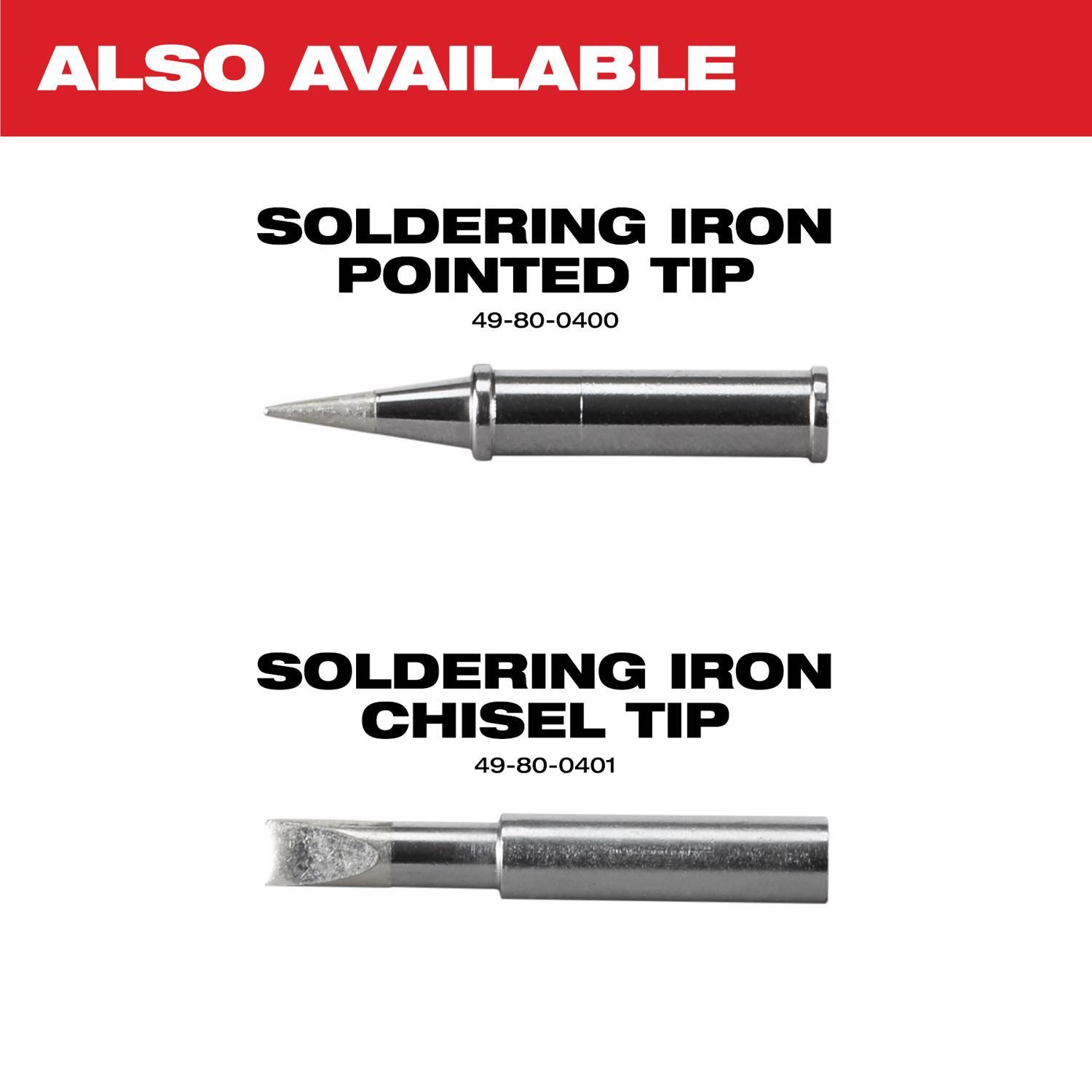 Milwaukee M12 Cordless Adjustable Soldering Iron 16 W 1 pk