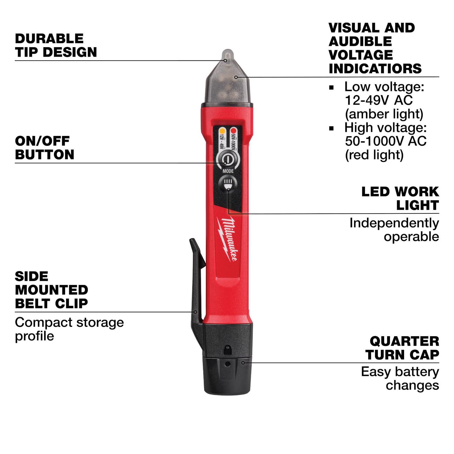 Milwaukee Dual Range Voltage Tester