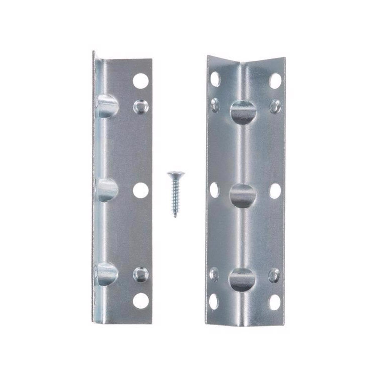 Ace 3-1/2 in. H X 2.238 in. W X 3-1/2 in. D Zinc Inside Corner Brace