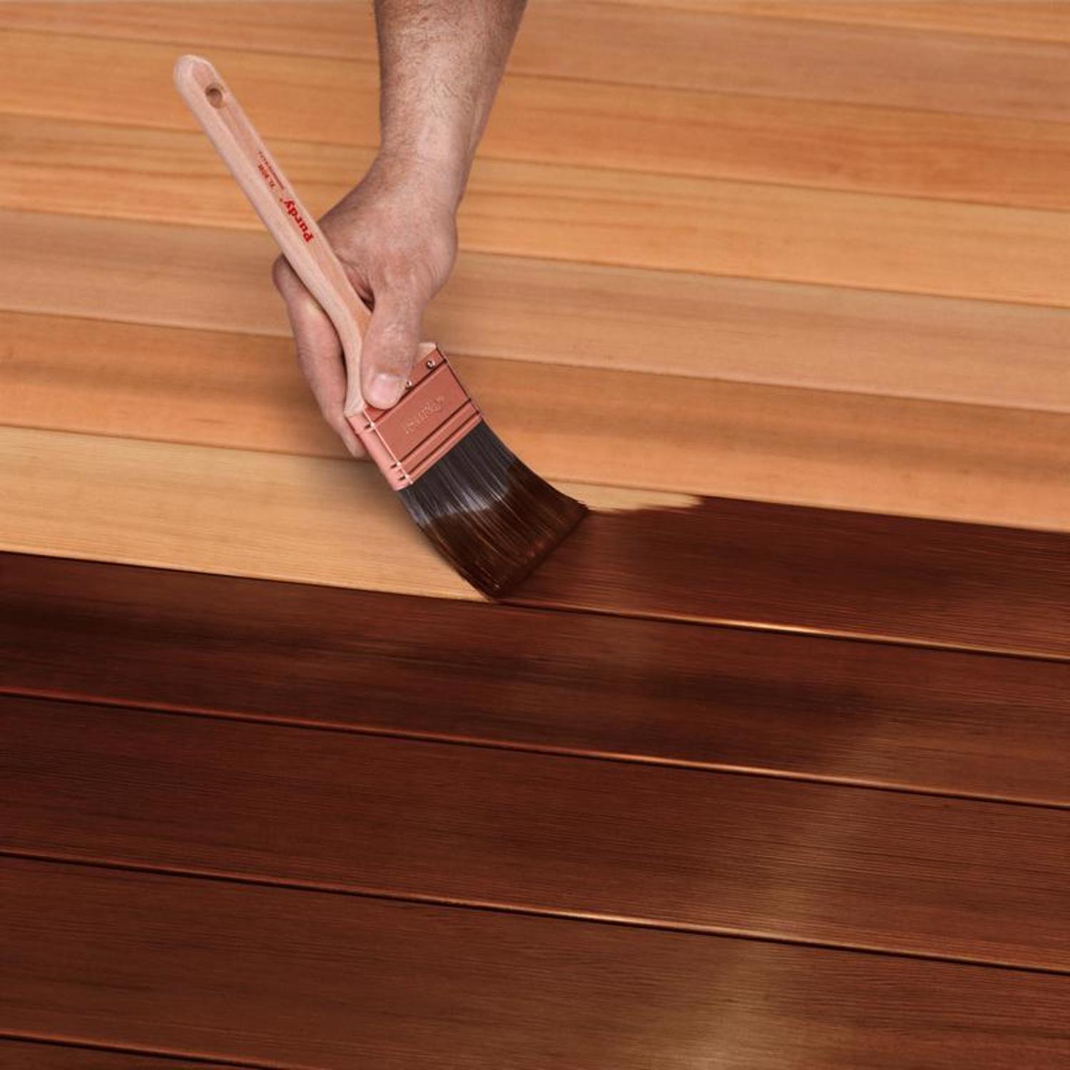 Cabot Gold Satin Moonlit Mahogany Deck Varnish 1 qt