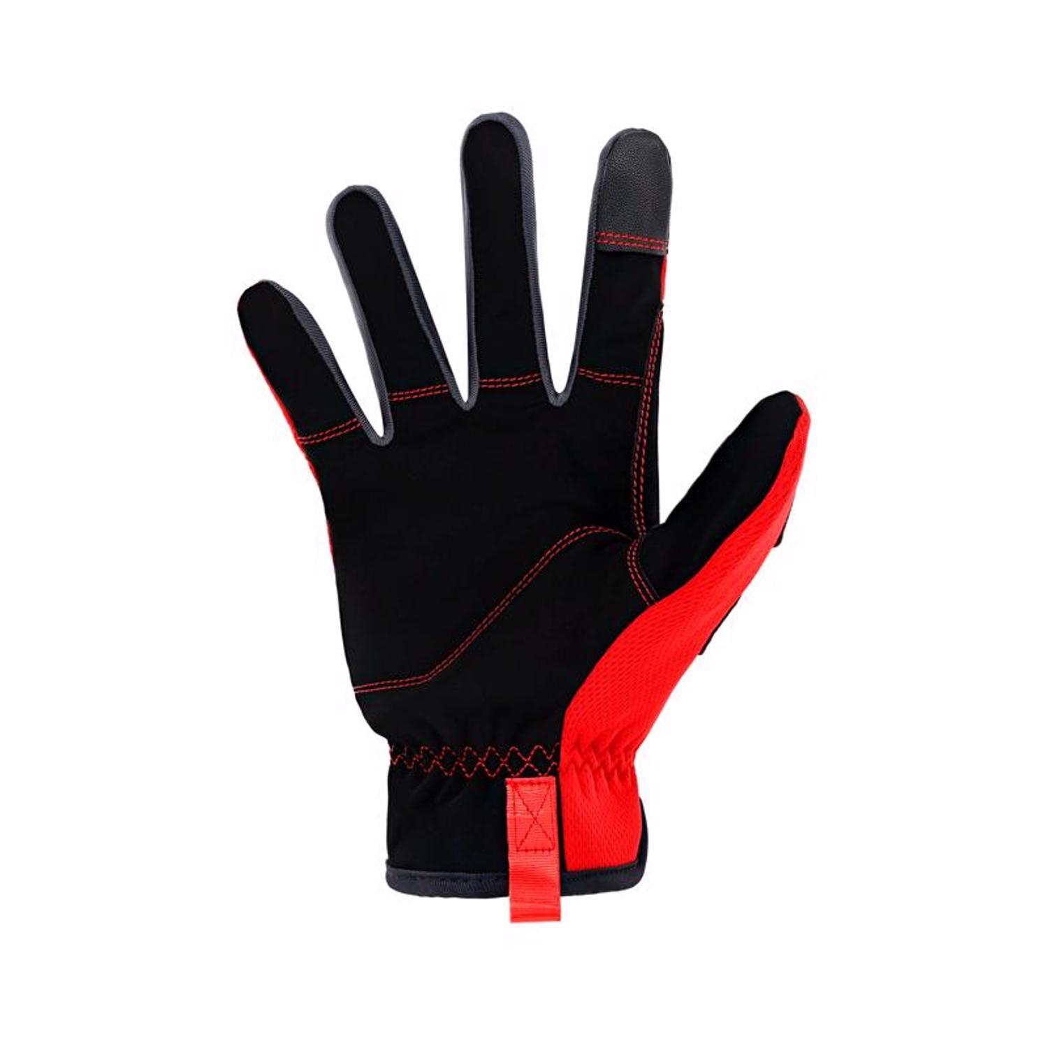 Ace L I-Mesh High Performance Utility Red/Black Gloves