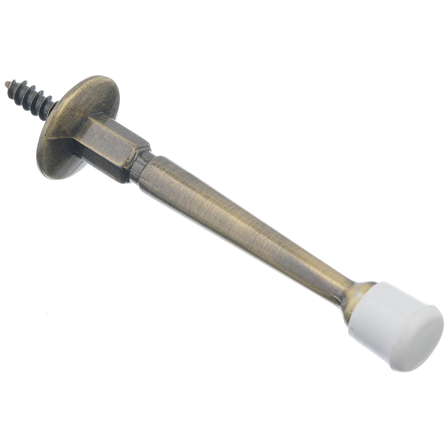 Ace 3 in. W Metal Antique Gold Rigid Door Stop Mounts to door and wall 1.8 in.