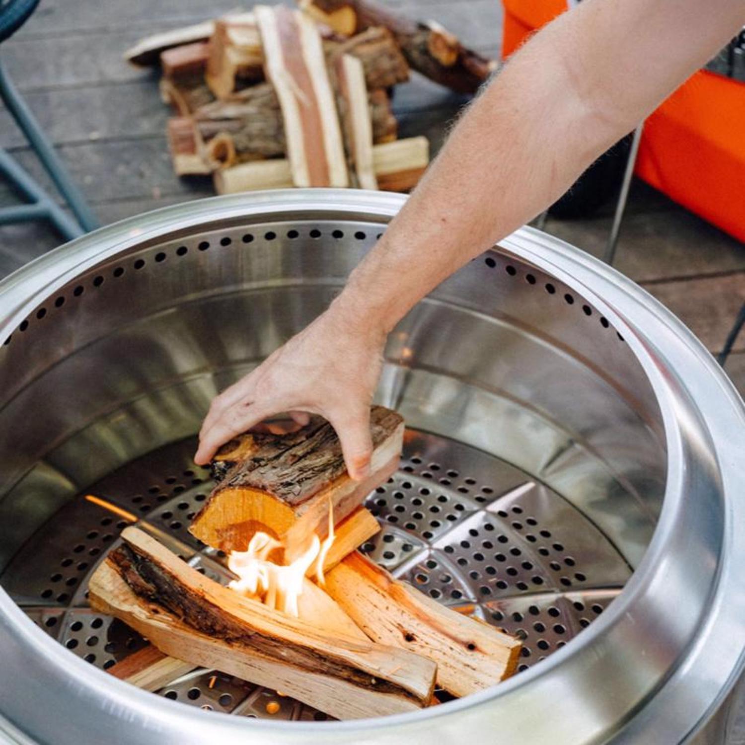 Solo Stove Yukon 2.0 27 in. W Stainless Steel Round Multi-Fuel