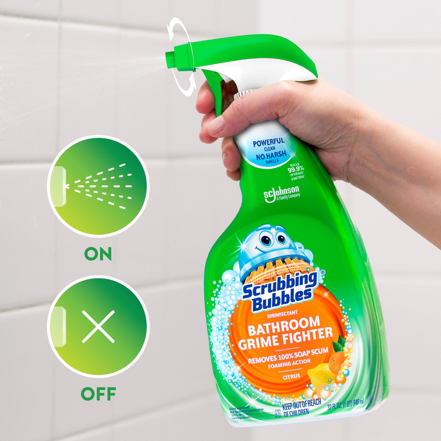 Scrubbing Bubbles Citrus Scent Bathroom Cleaner 32 oz Spray