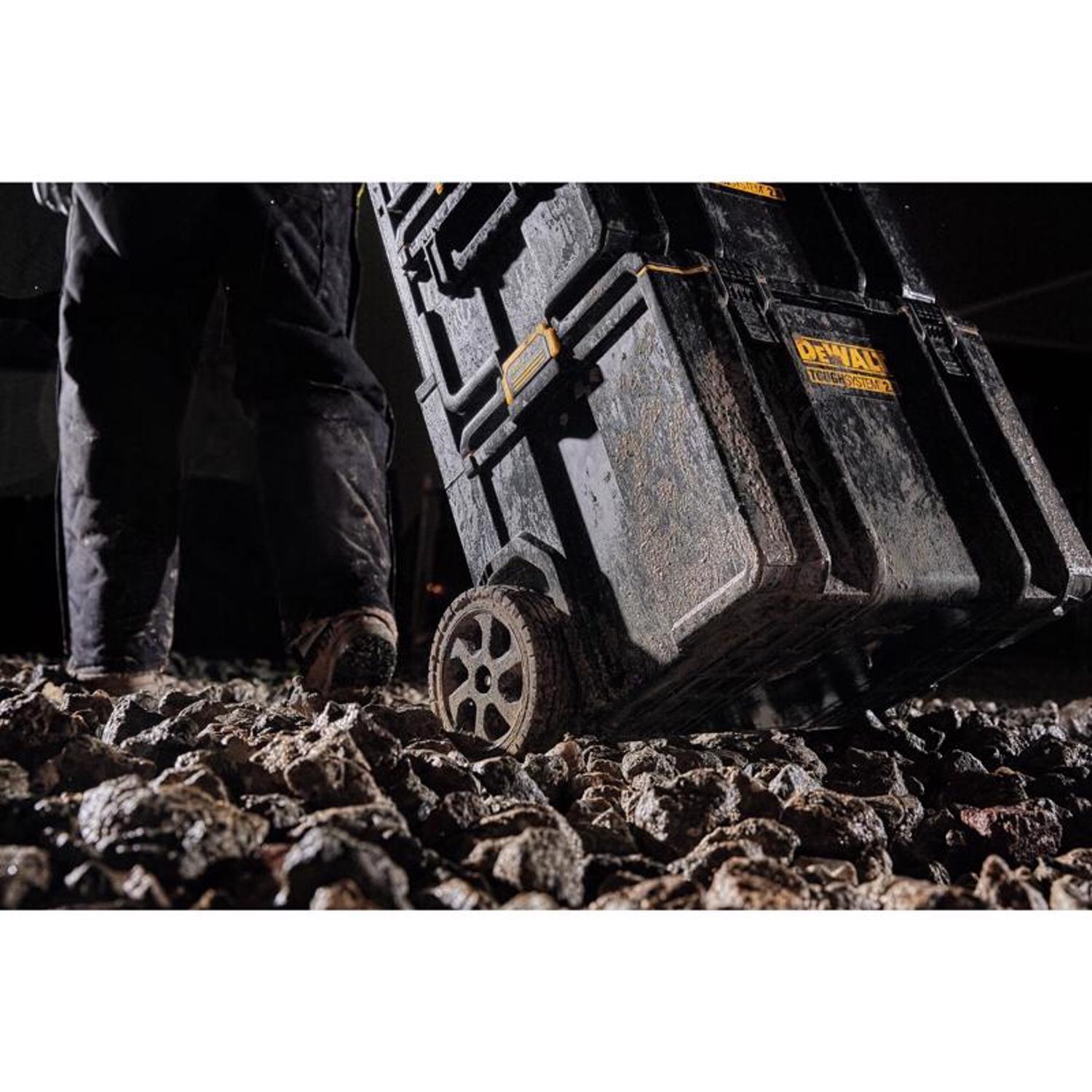 DeWalt ToughSystem 2.0 19.6 in. Rolling Tool Box Black/Yellow