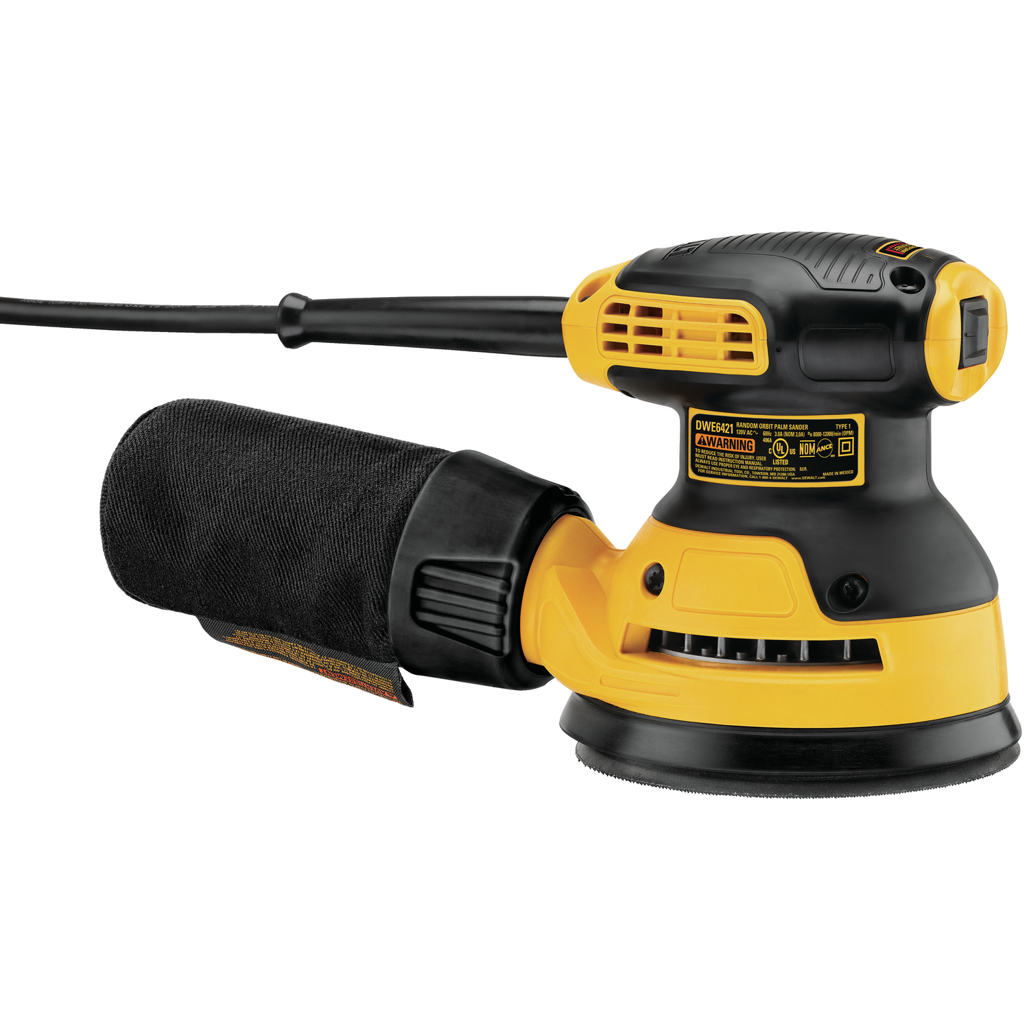 DEWALT 3 amps Corded 5 in. Random Orbit Sander