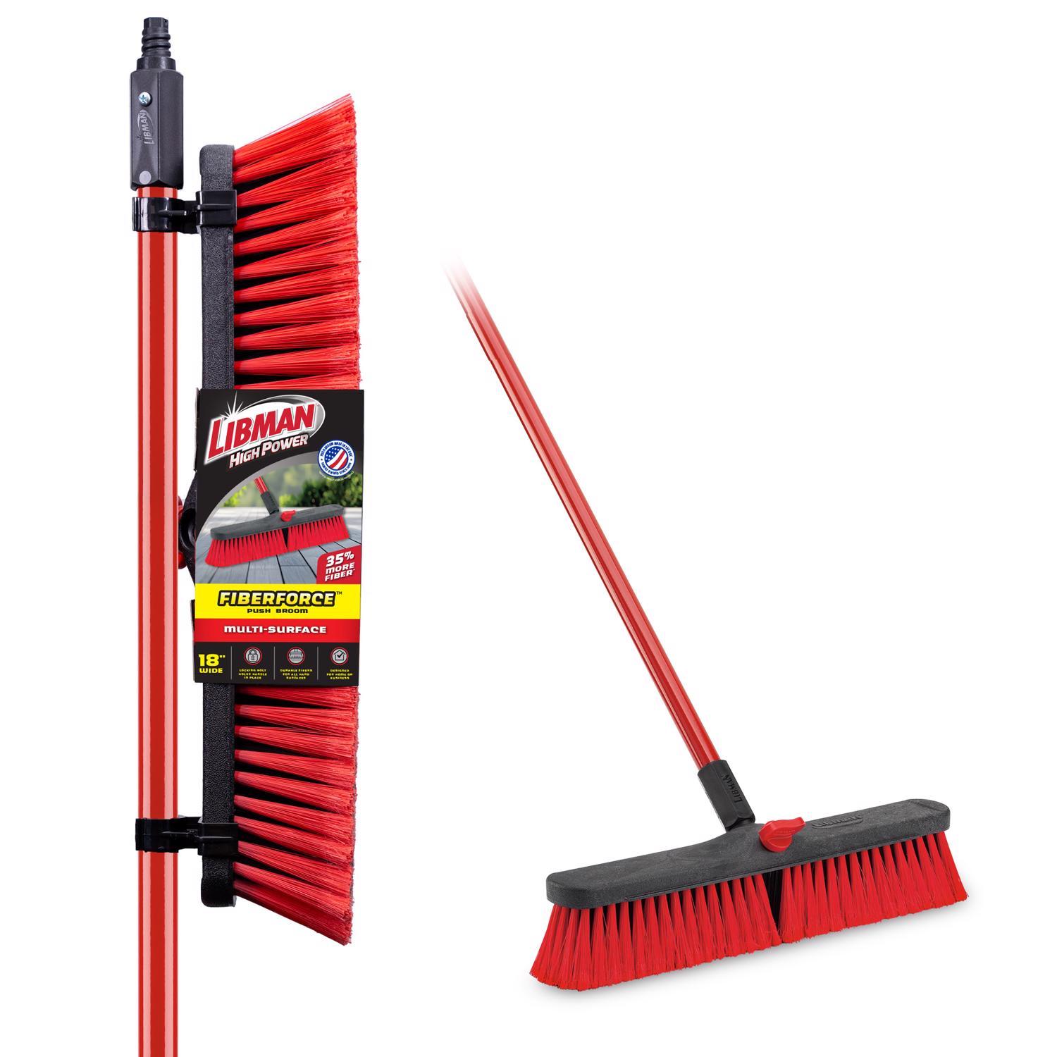 Libman Polyethylene Terephthalate 18 in. Multi-Surface Push Broom