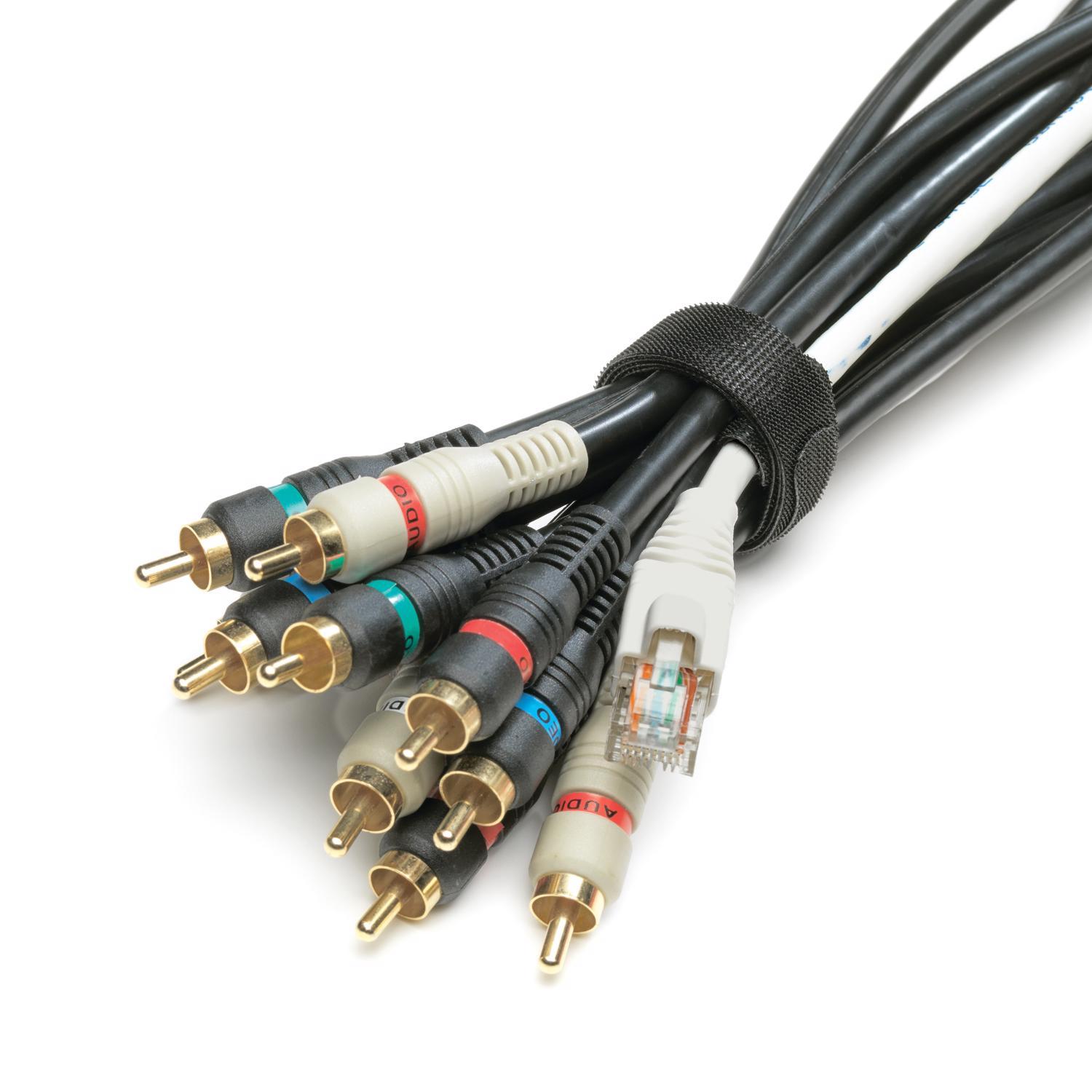 VELCRO Brand Medium Nylon Ties 8 in. L 25 pk