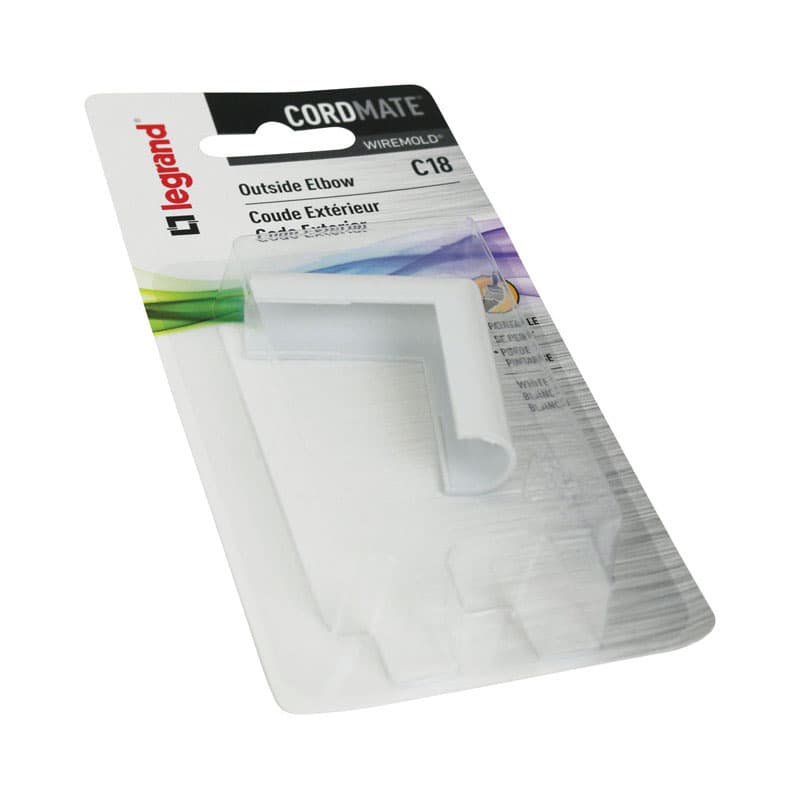 Legrand Cordmate Outside Elbow 1 Pack