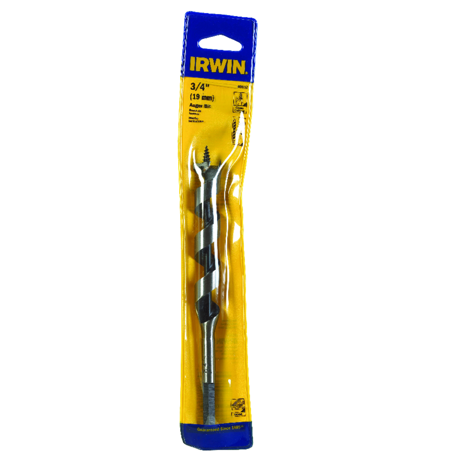 Irwin 3/4 in. D X 7.5 in. L Auger Bit Carbon Steel 1 pc