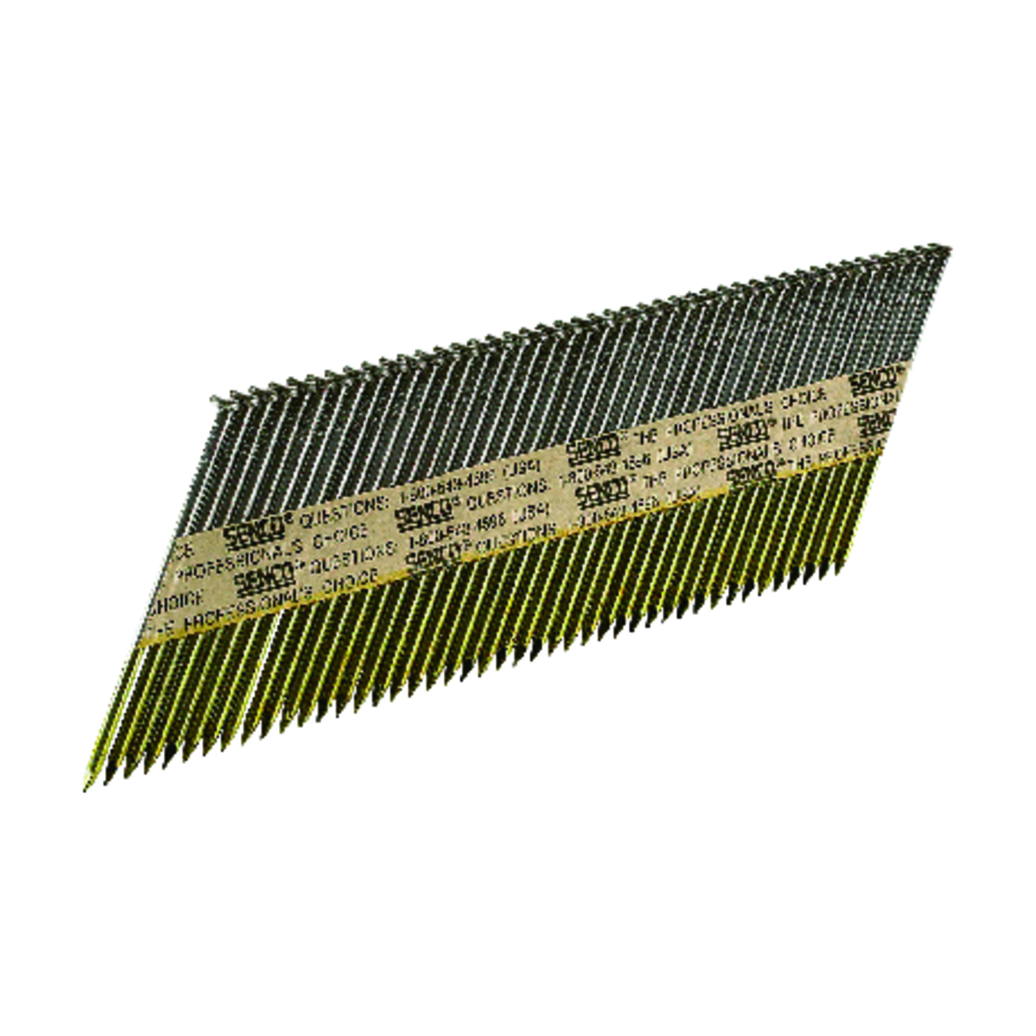Senco 3 in. Angled Strip Hot-Dip Galvanized Framing Nails 34 deg 2500 pk