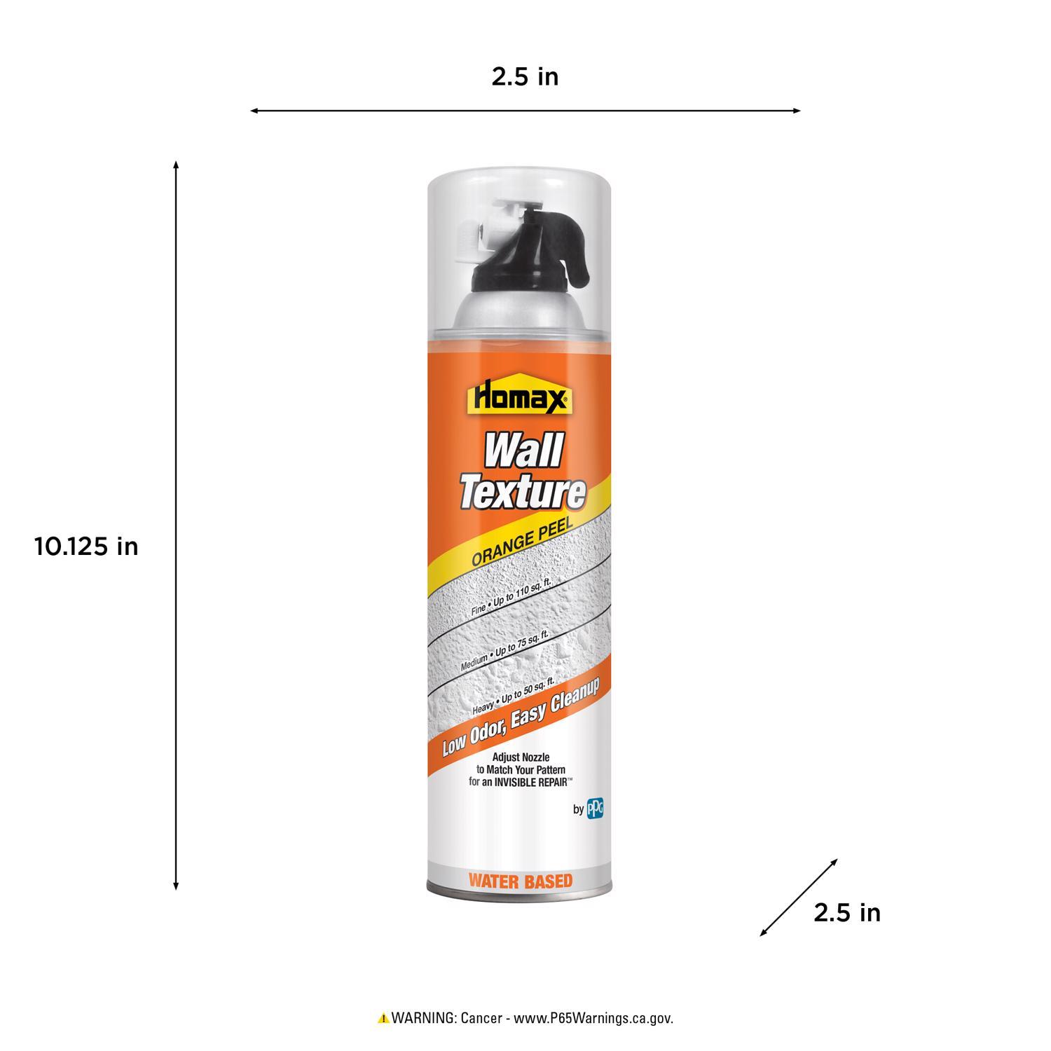 Homax White Water-Based Wall and Ceiling Texture Paint 20 oz