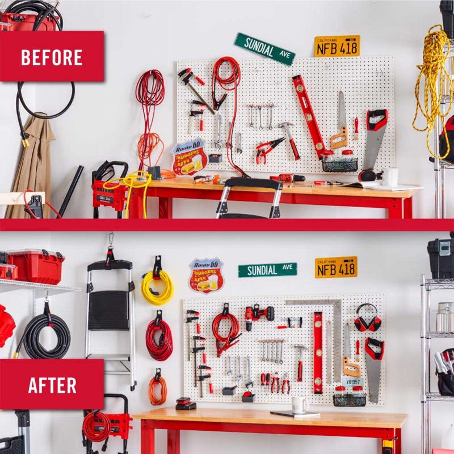 Velcro Brand Easy Hang Large Nylon Strap 18 in. L 2 Pack