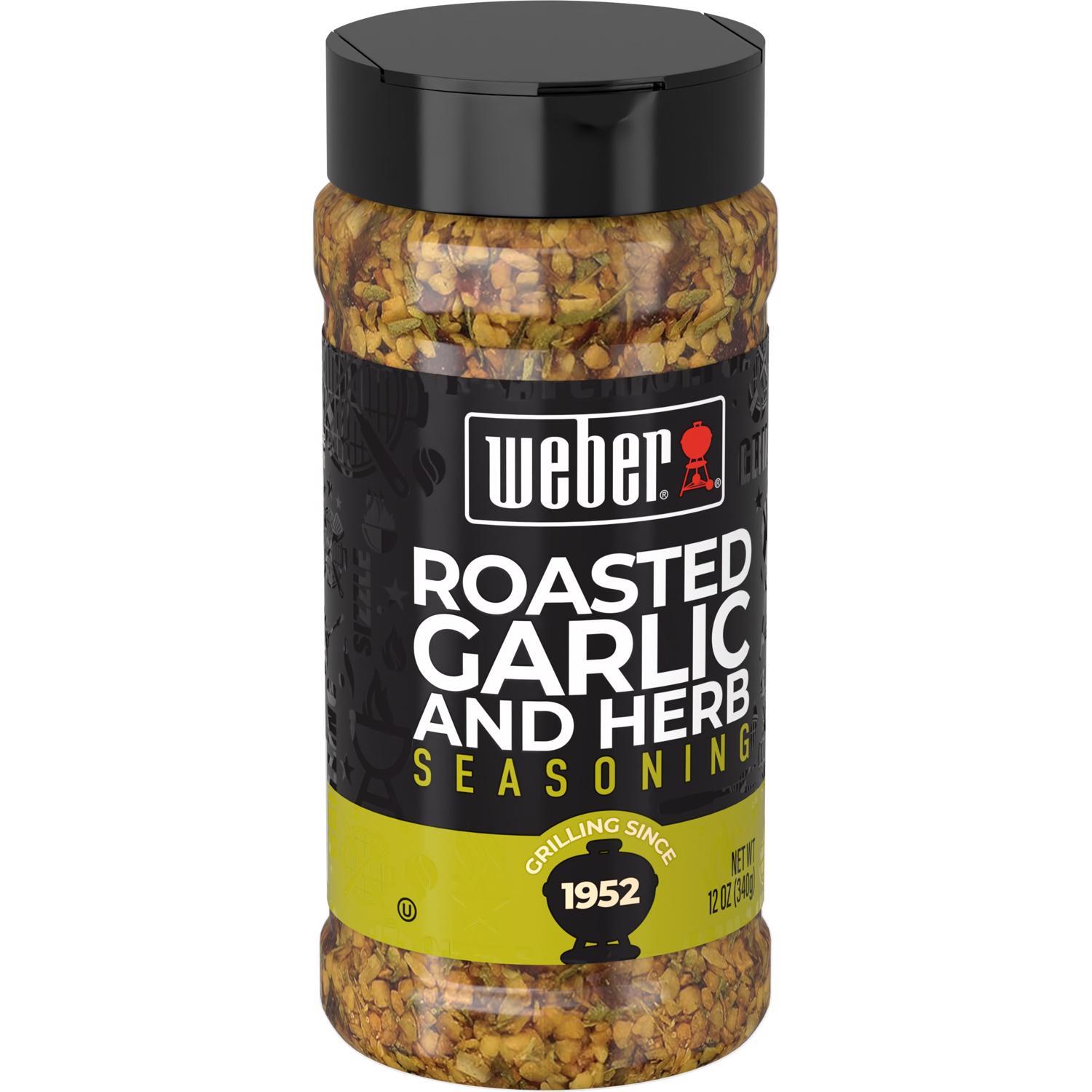 Weber Gluten Free Roasted Garlic & Herb Seasoning 12 oz