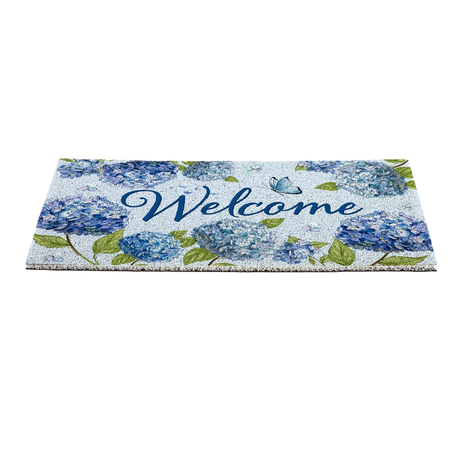 Evergreen Hydrangea Haven, PVC Trapper Mat 28 in. x 16 in.
