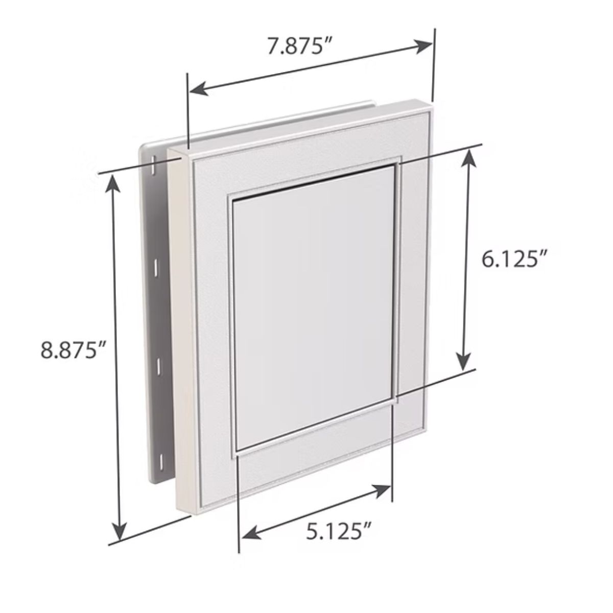 Pontiac Trail Standar Mounting Block 7.875 in. x 8.875 in.