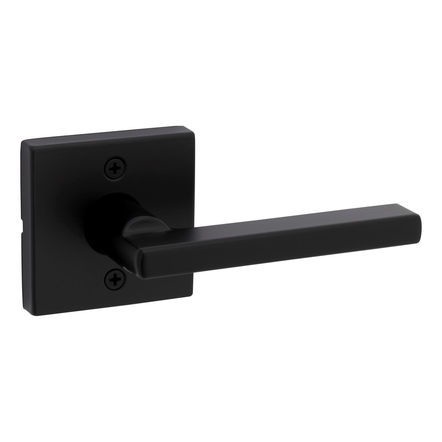 Kwikset Halifax Iron Black Reversible Dummy Lever Right or Left Handed