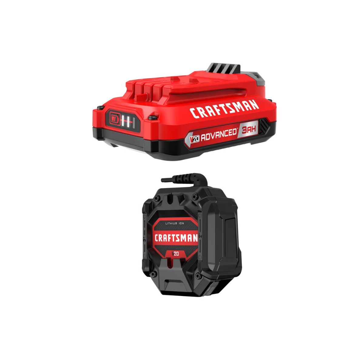 Craftsman V20 Advanced CMCB2103-CK 3 Ah Lithium-Ion Battery and Charger Starter Kit