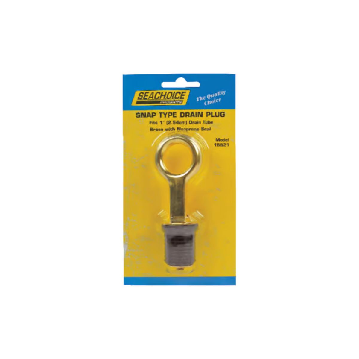 Seachoice Brass 6.5 in. L x 1 in. W Drain Plug