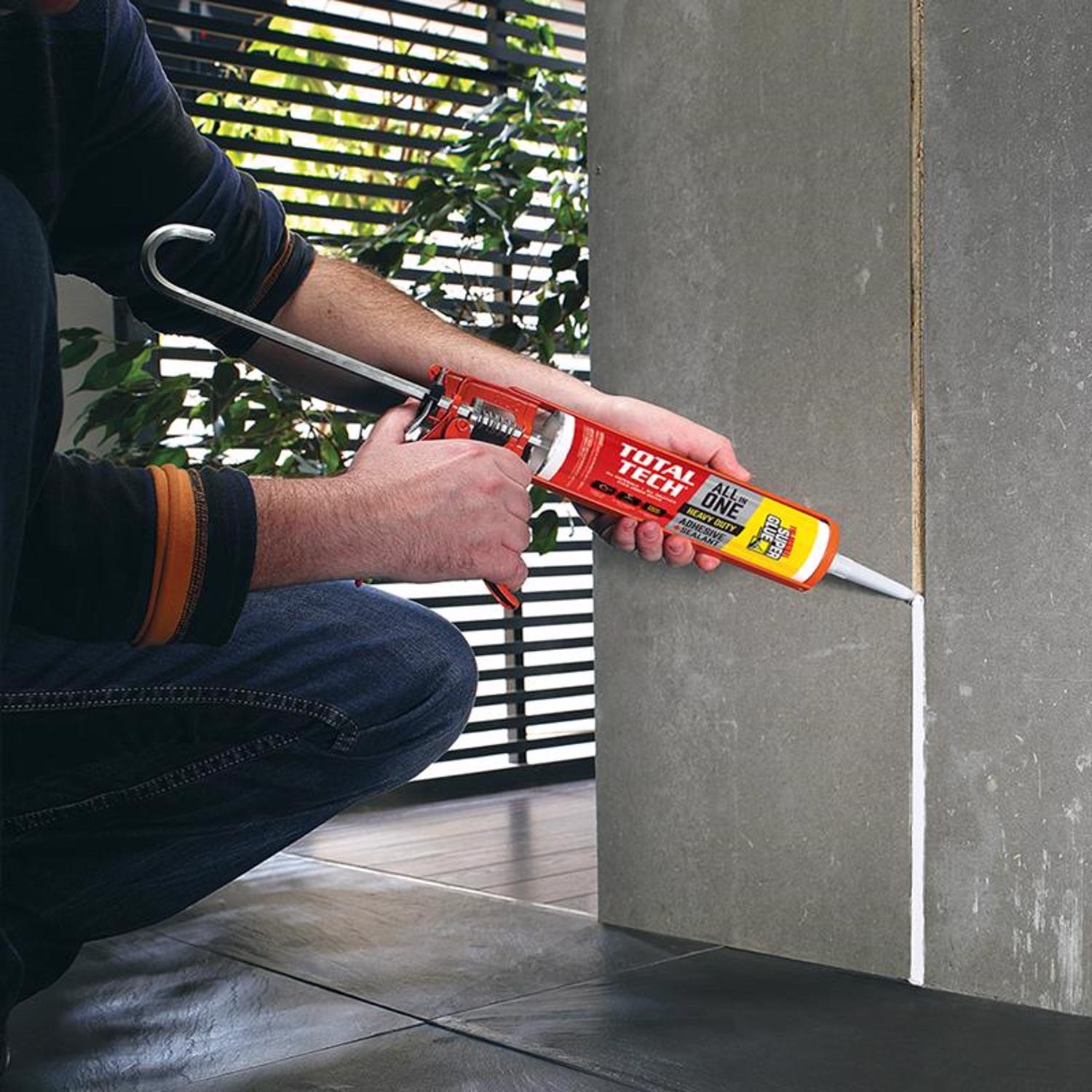 The Original Super Glue Total Tech Construction Adhesive Sealant 9.8 oz
