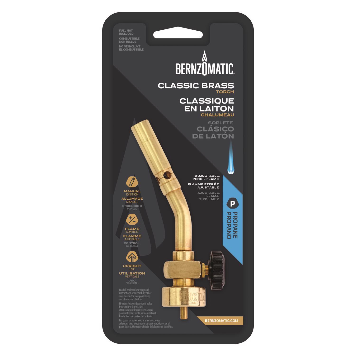 Bernzomatic 16 oz Classic Torch Brass 1 pc Propane