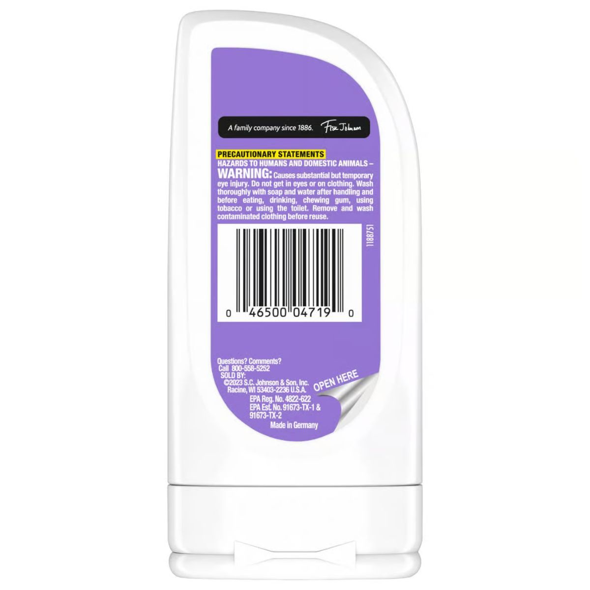 OFF! Clean Feel Insect Repellent Gel For Mosquitoes/Ticks 3.8 oz.