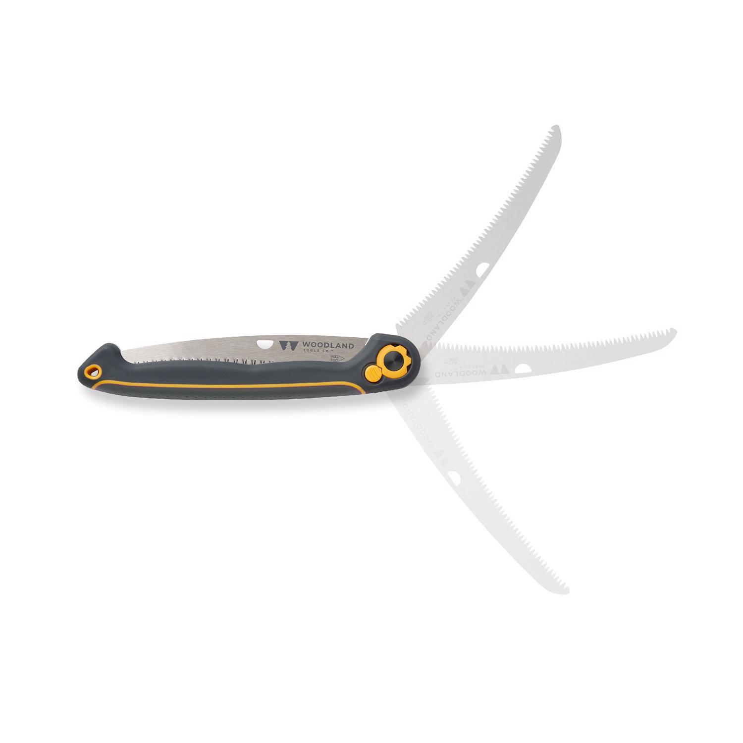 Woodland Tools Duralight 11.8 in. High Carbon Steel Serrated Folding Pruning Saw