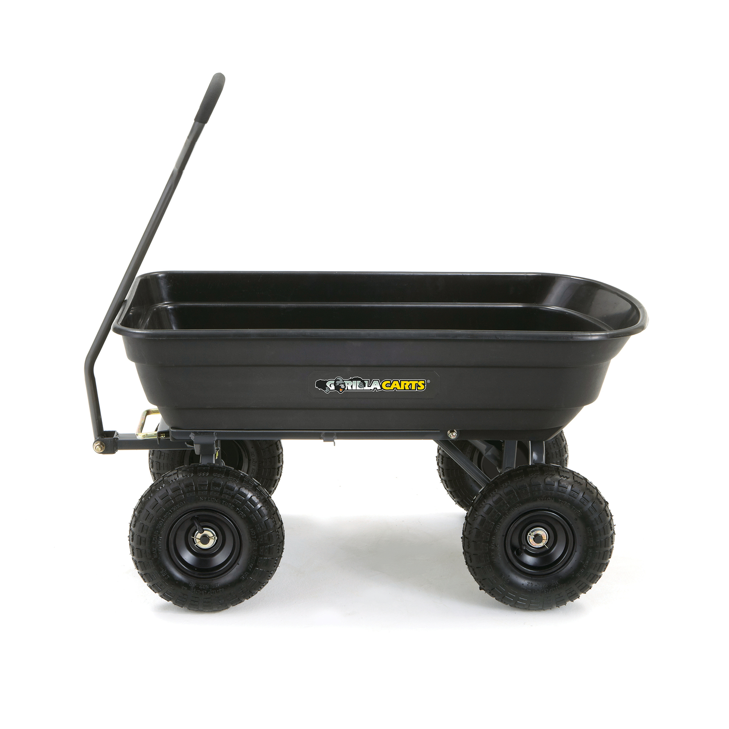 Gorilla Carts Poly Dump Cart 600 lb. cap.