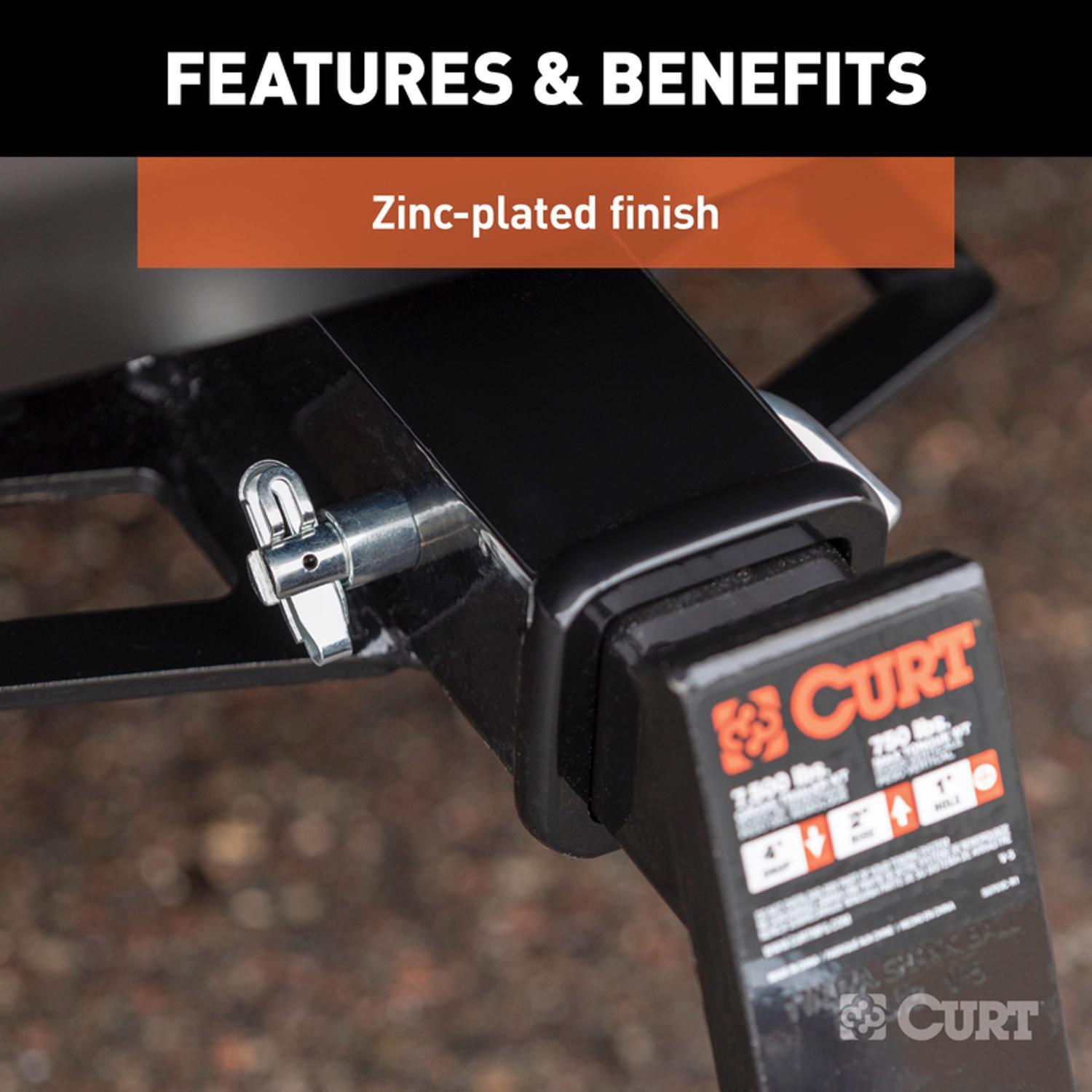 CURT Hitch Pin and Adapter
