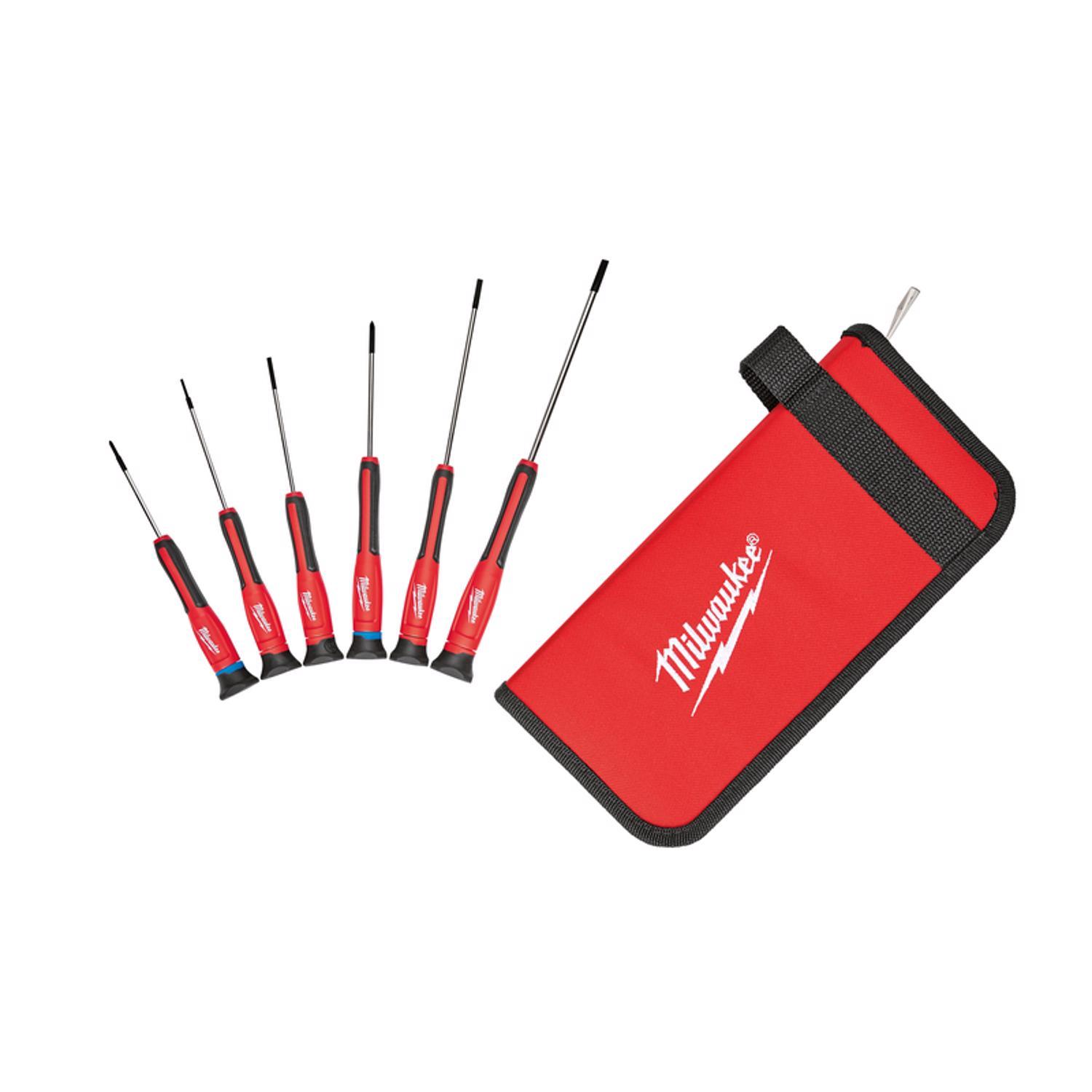 Milwaukee Assorted Multi-Blade Precision Screwdriver Set 6.0 in.