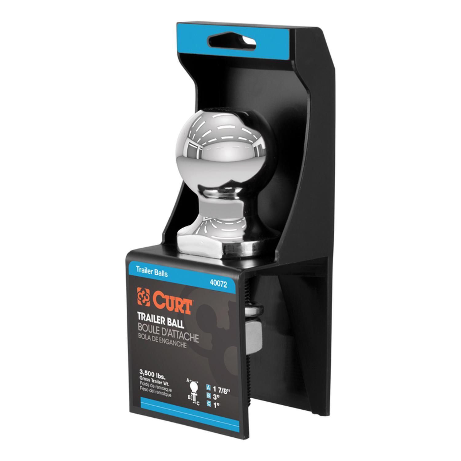 CURT 3500 lb. cap. 1.88 in. Hitch Ball