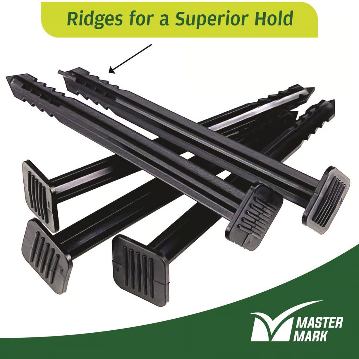 Master Mark 4-1/2 in. L Plastic Fabric Sod Pins 10 Pack