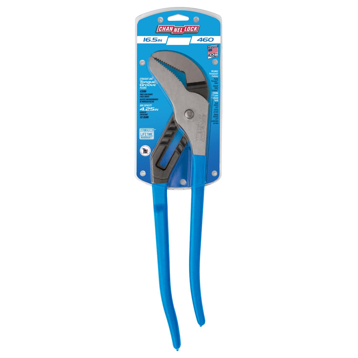 Channellock 16 in. Carbon Steel Tongue and Groove Pliers