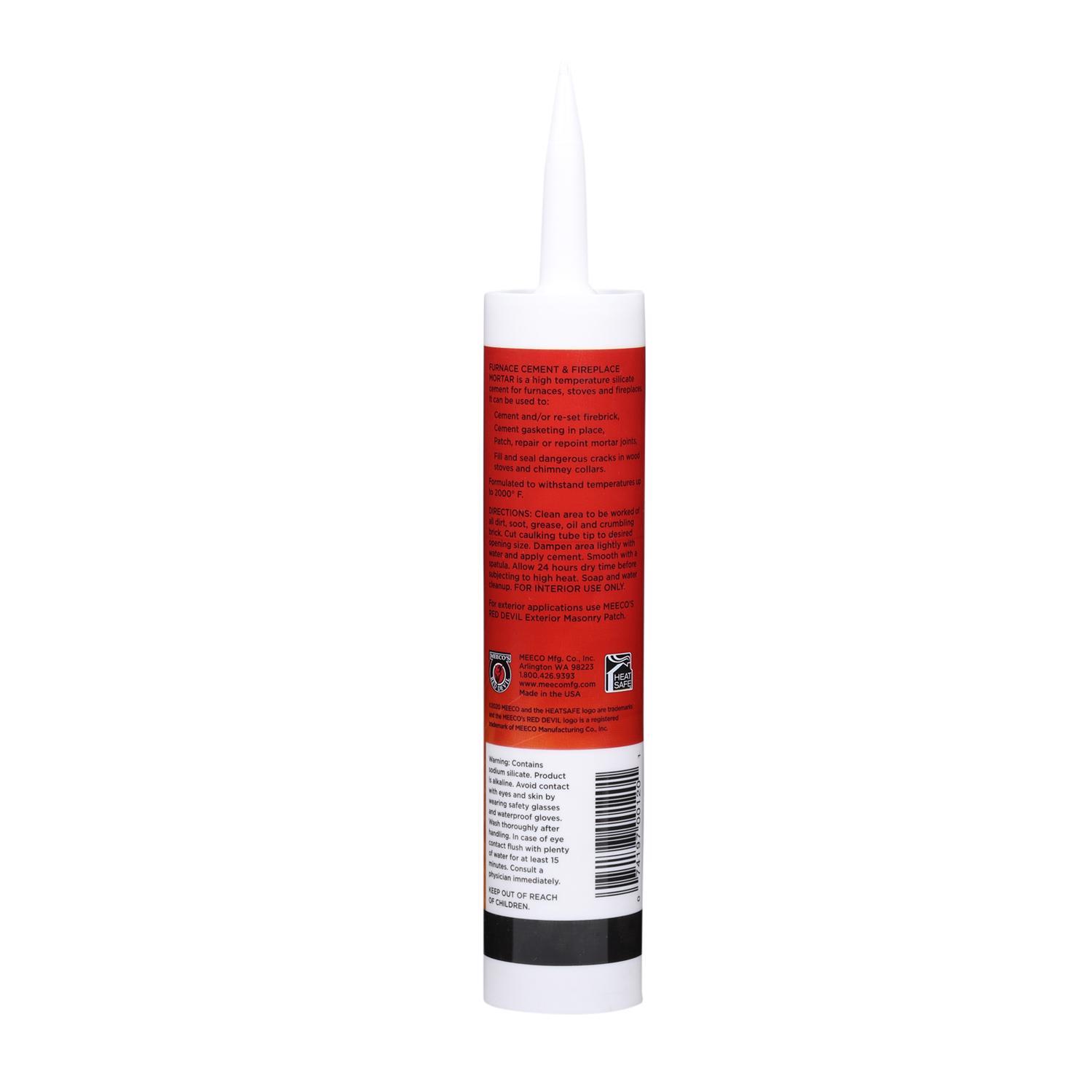 MEECO'S RED DEVIL Furnace Cement
