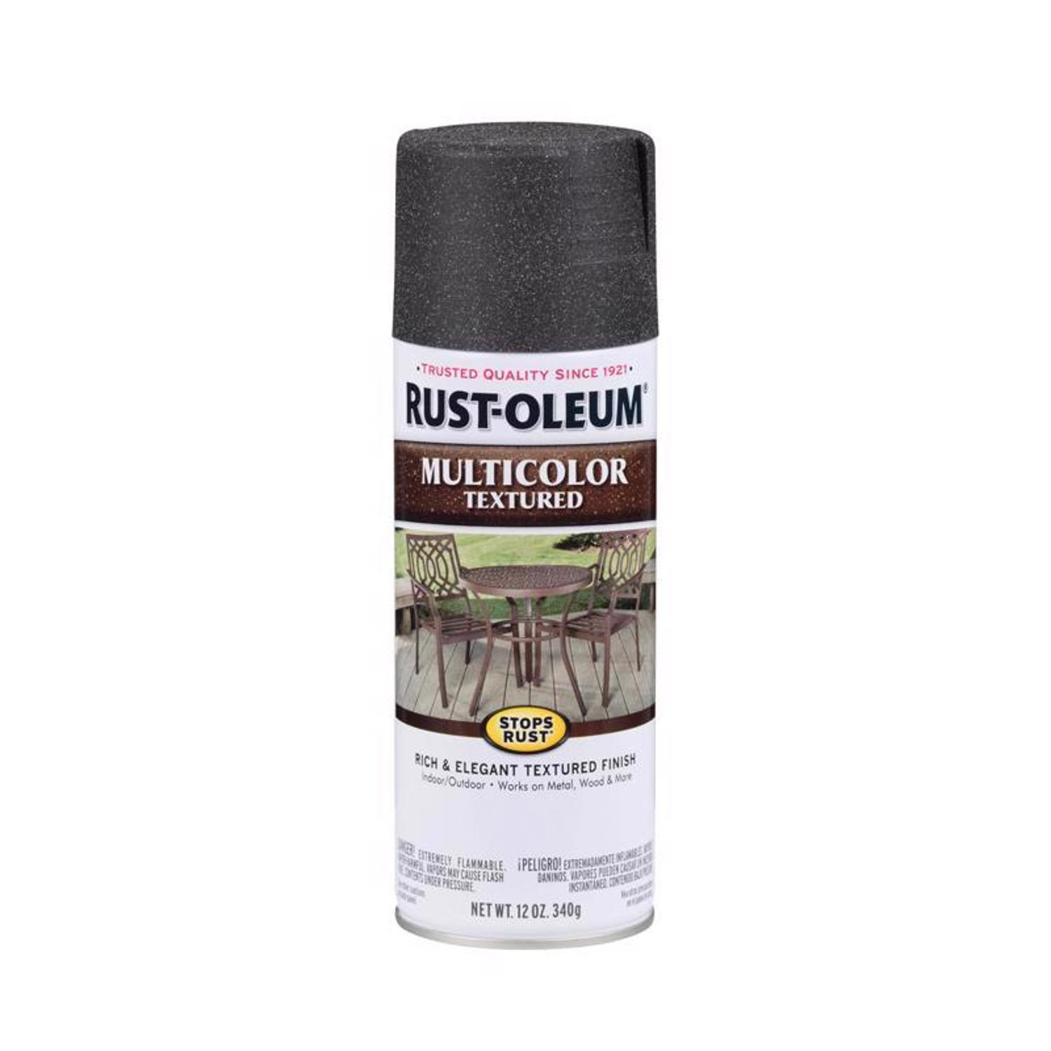 Rust-Oleum Stops Rust MultiColor Textured Aged Iron Spray Paint 12 oz