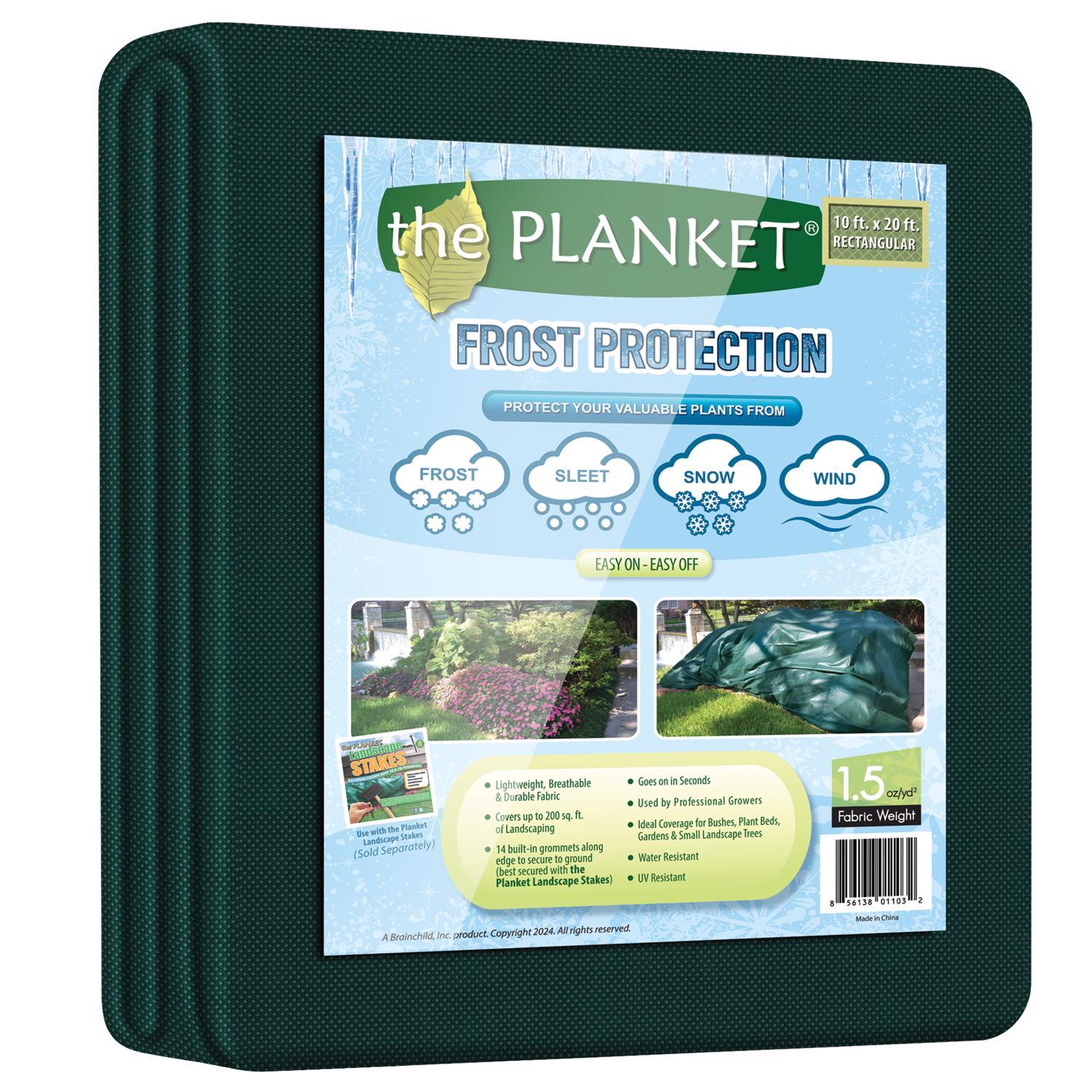 Planket 20 ft. L X 10 ft. W 1 pk Garden Cover