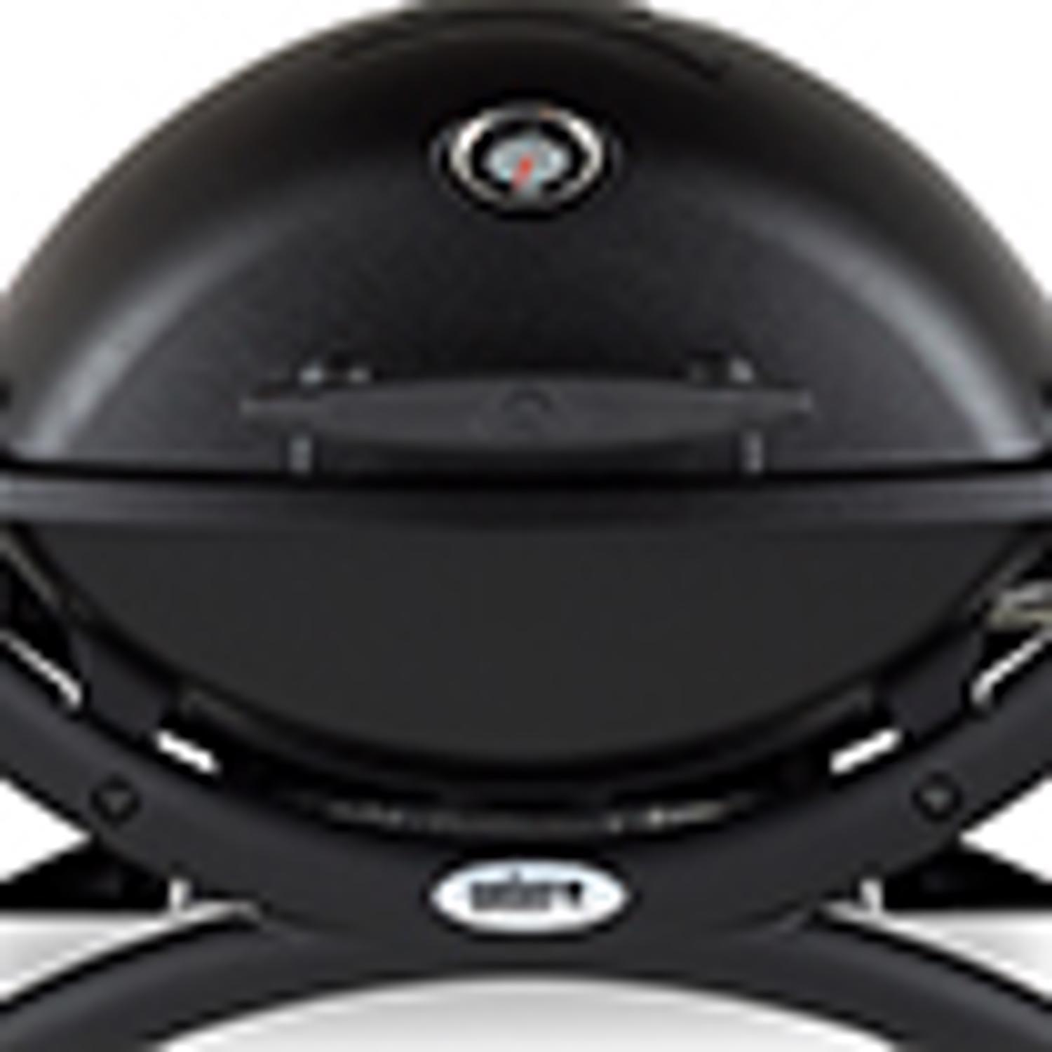 Weber q1200 black sale