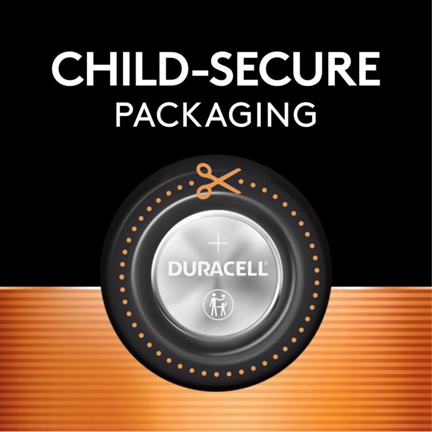 Duracell Lithium Coin 2430 3 V 285 mAh Medical Battery 1 pk