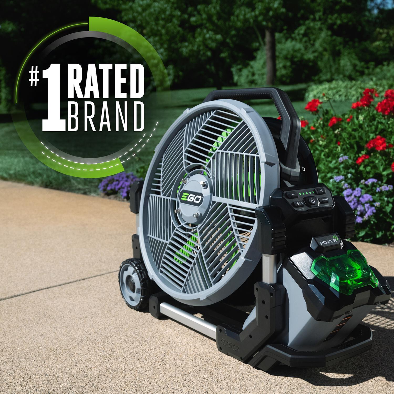 EGO Power+ 18 in. H 5 speed Misting Fan Bare Tool