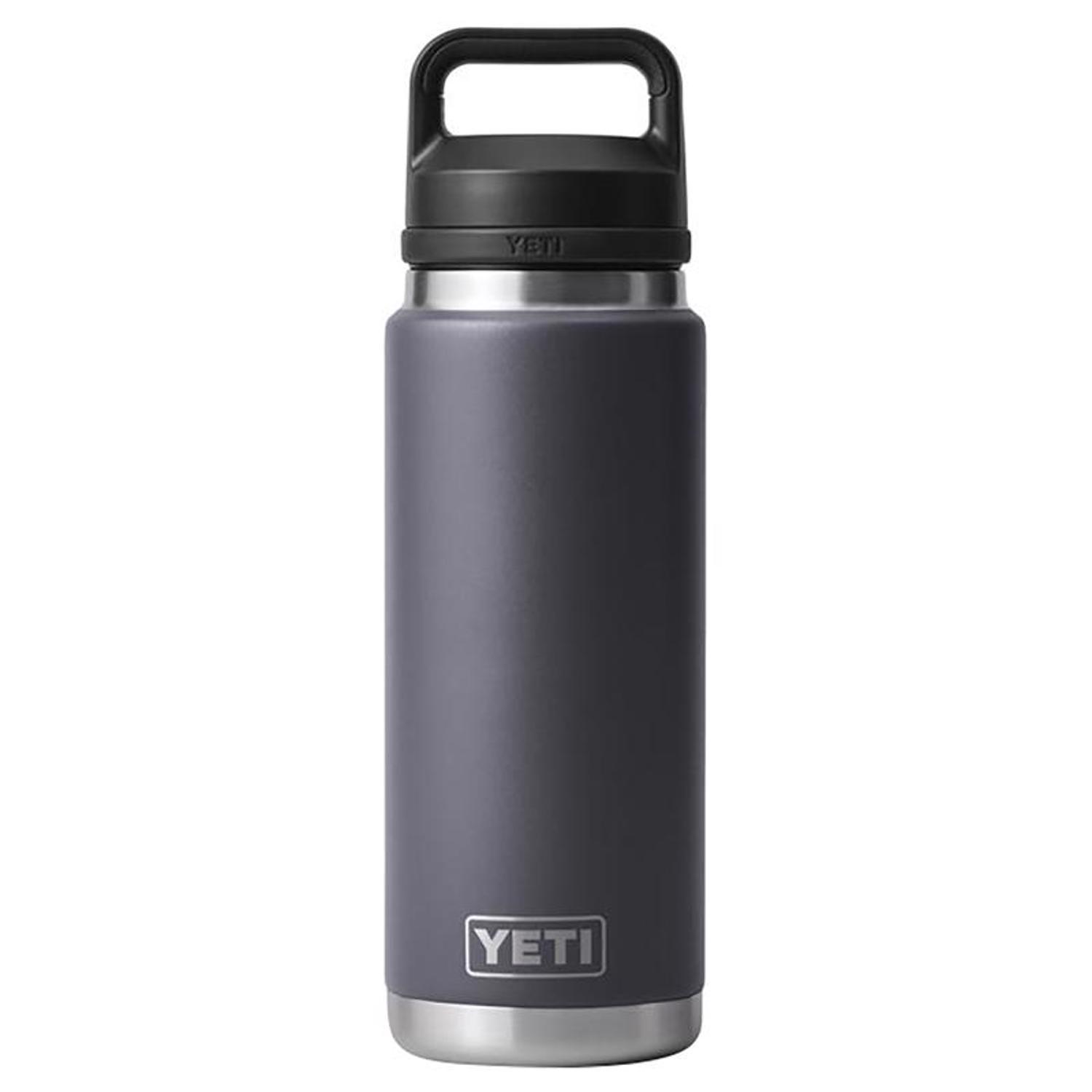 YETI Rambler 26 oz Charcoal BPA Free Bottle with Chug Cap