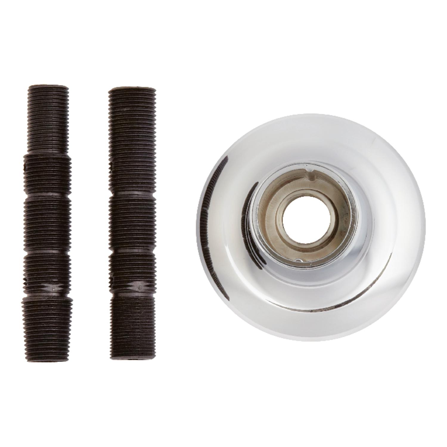 Ace Chrome Flange and Nipple Set