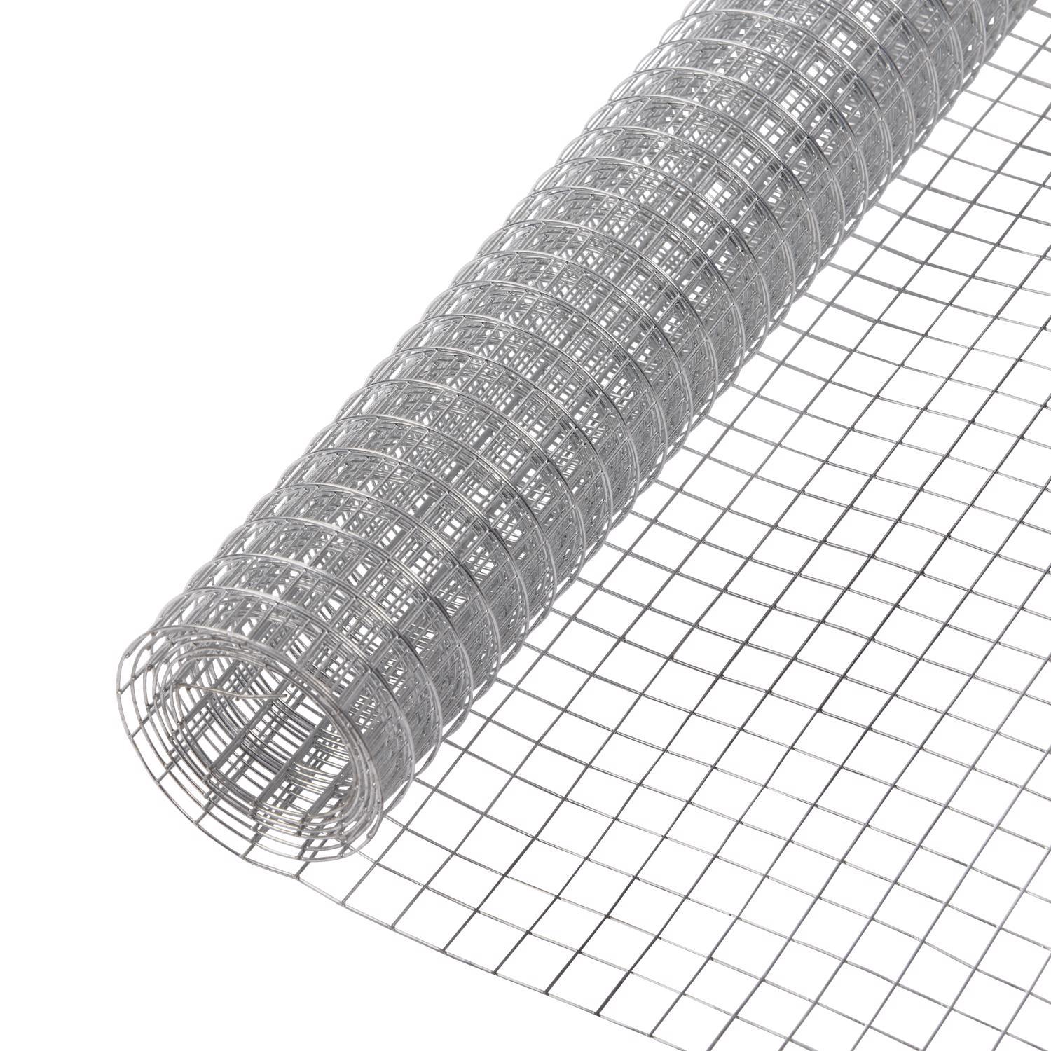 Garden Craft 24 in. H X 5 ft. L Galvanized Steel Hardware Cloth 1/2 in.