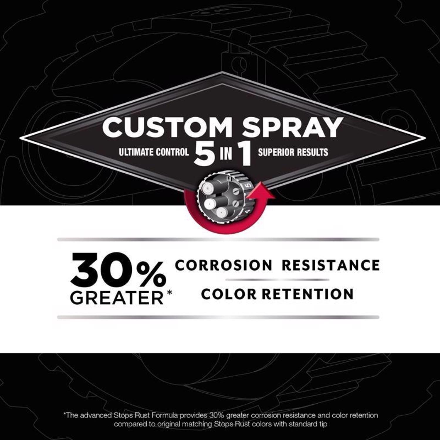 Rust-Oleum Stops Rust Indoor and Outdoor Satin White Oil Modified Alkyd Spray Paint 12 oz