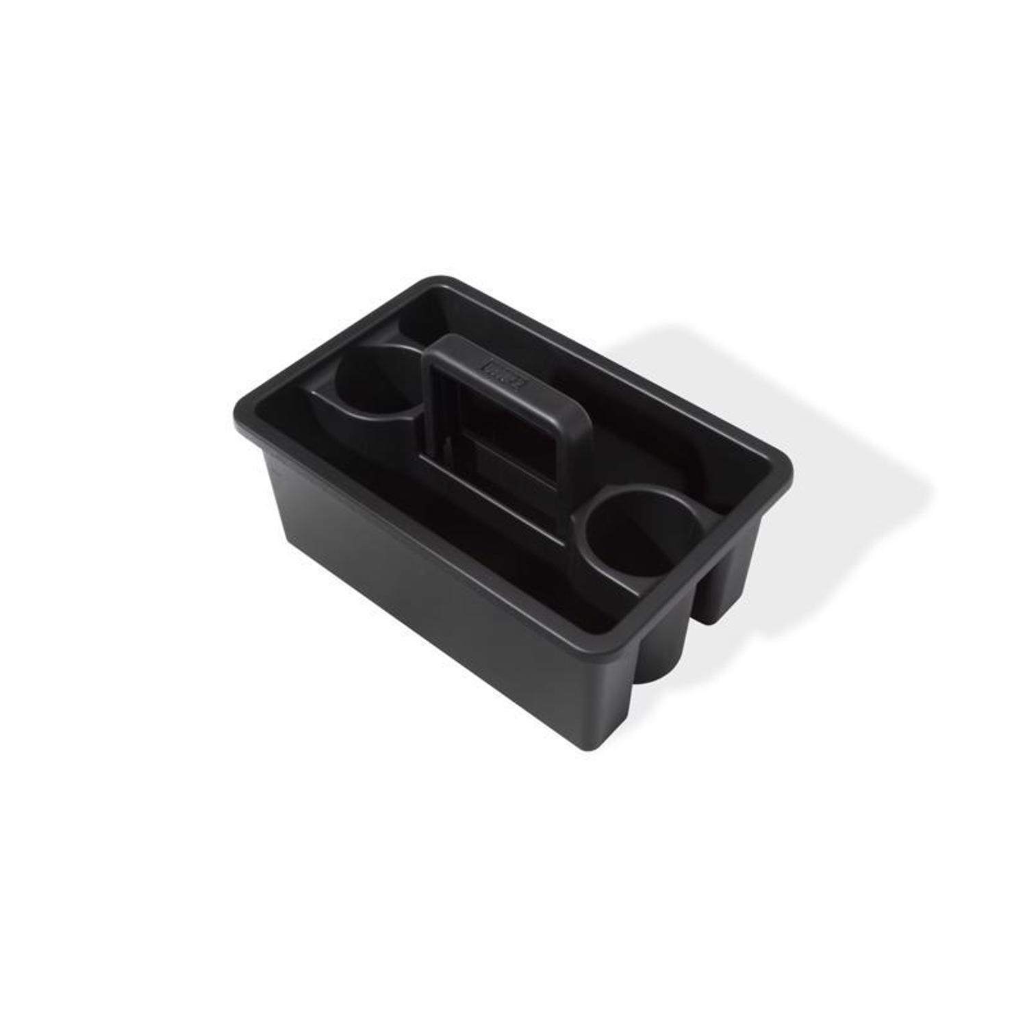 Weber Works Caddy with Tray Lid Black Accessory Organizer