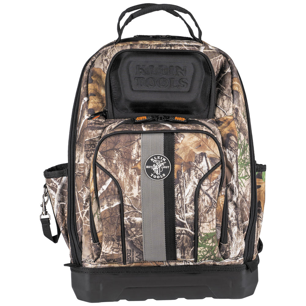 Klein Tradesman Pro XL Tool Bag Backpack, 40 Pockets, Camo
