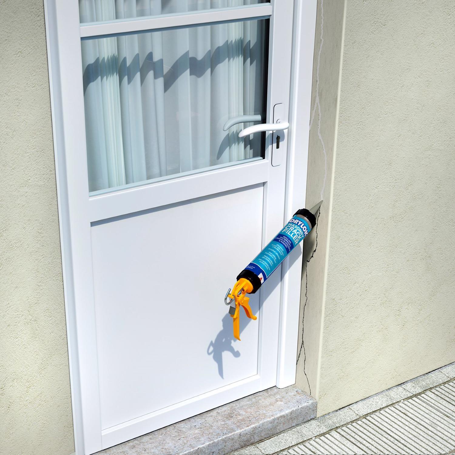 Drylok Gray Latex Masonry Crack Filler 10.5 oz