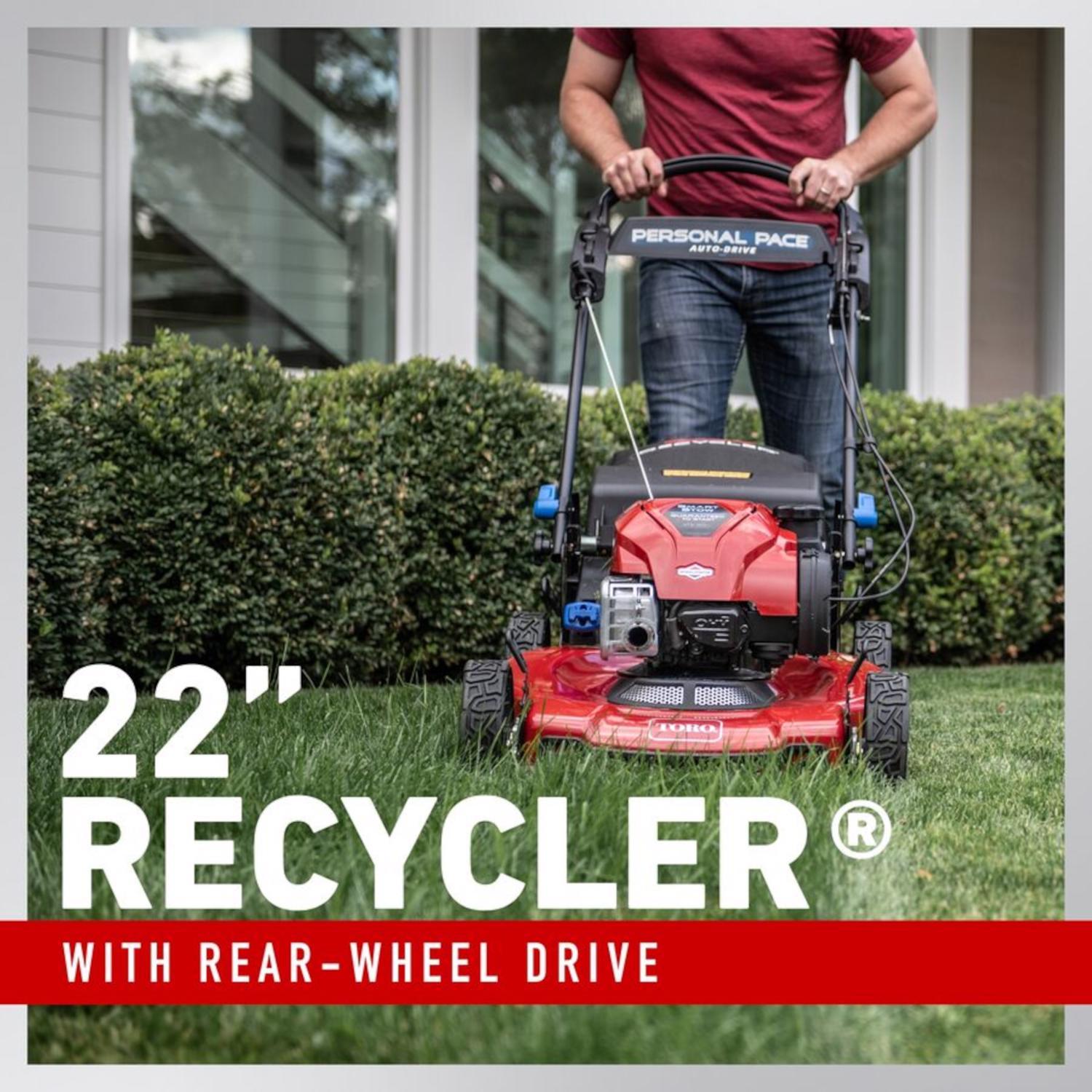 Toro Recycler 21462 22 in. 163 cc Gas Self-Propelled Lawn Mower