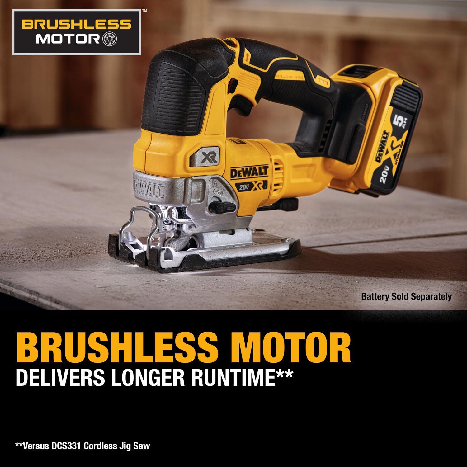DeWalt 20V MAX XR Cordless Brushless Jig Saw Tool Only